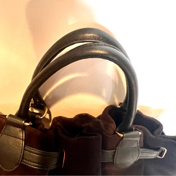 Vintage Black JUICY COUTURE Purse Velour Y2K Shoulder Bag Satchel - Picture 14 of 14